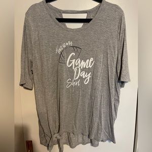 Cato fashions, gray, short sleeved, women’s XL